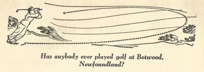 Golfing in Botwood